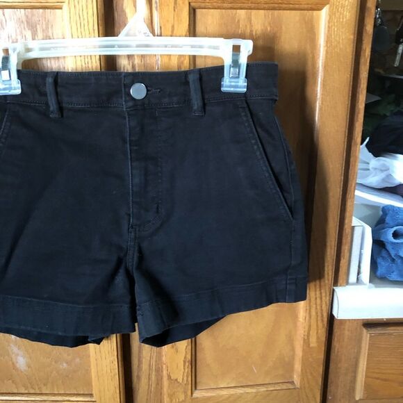 Everlane Utility Shorts High Waisted Twill - 2 - Picture 4 of 9